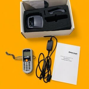 Metrologic OptimusS SP5502 Laser PDT Scanner Cradle USB Serial Cable